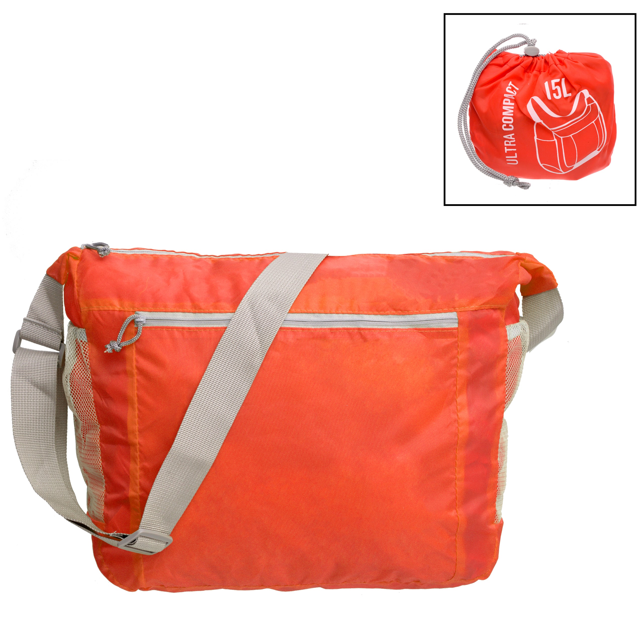 Foldable 15L Messenger Bag